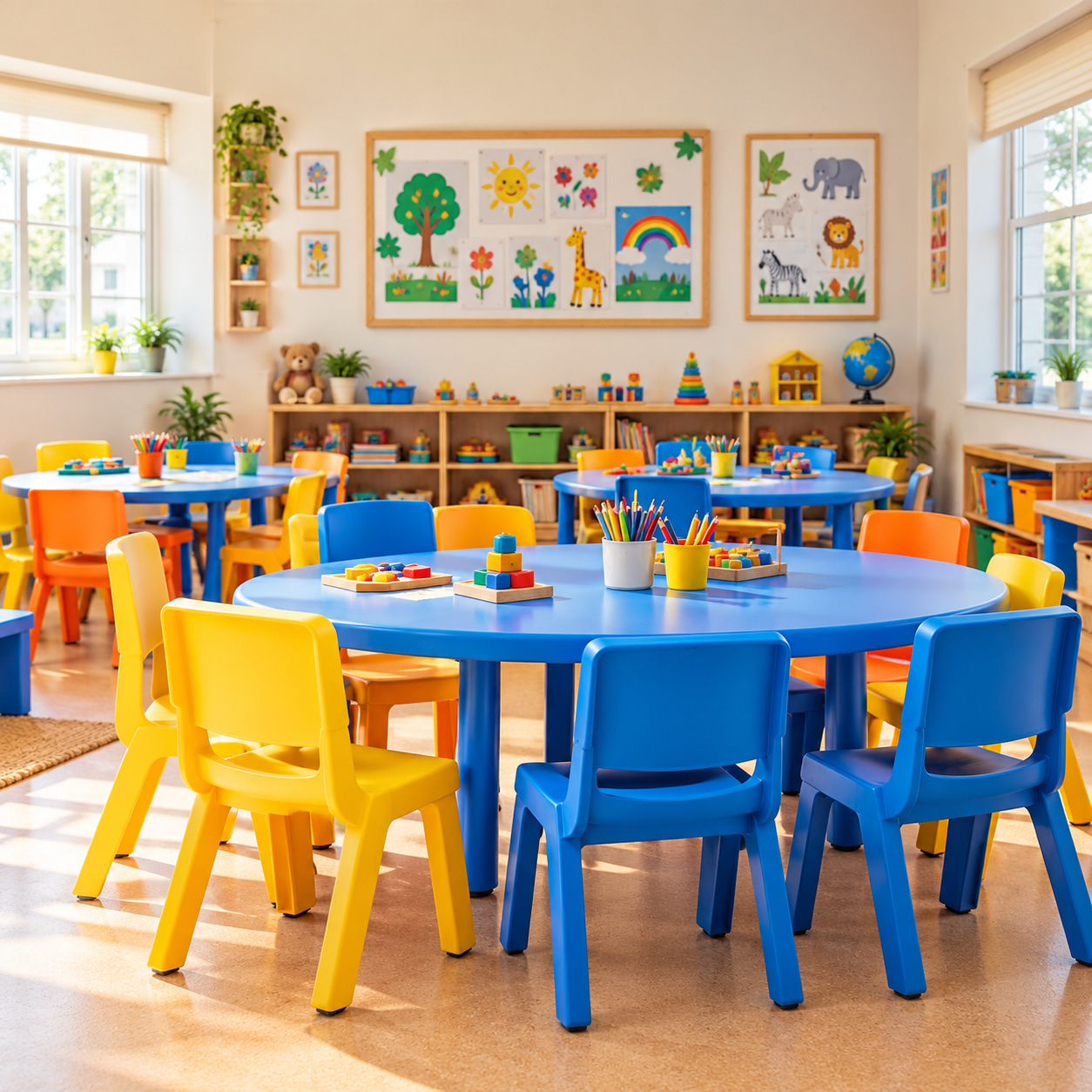 Classroom at Phonobee Hives in Thanjavur